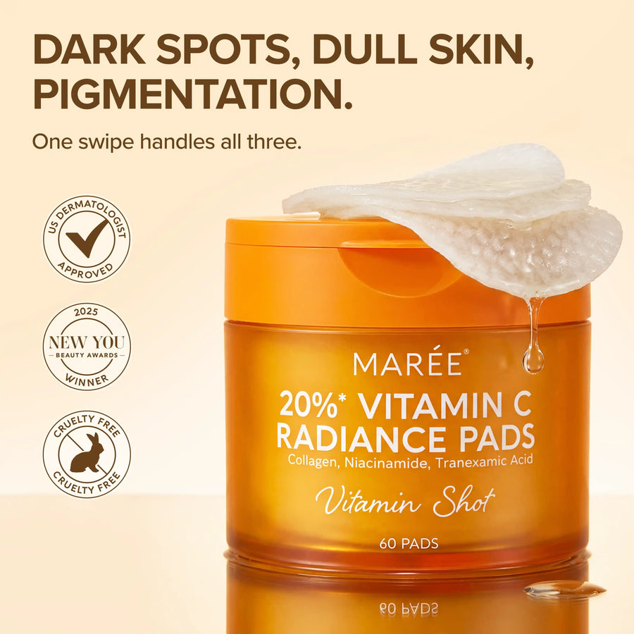 Dark Spot Fading Vitamin C Pads by Maree