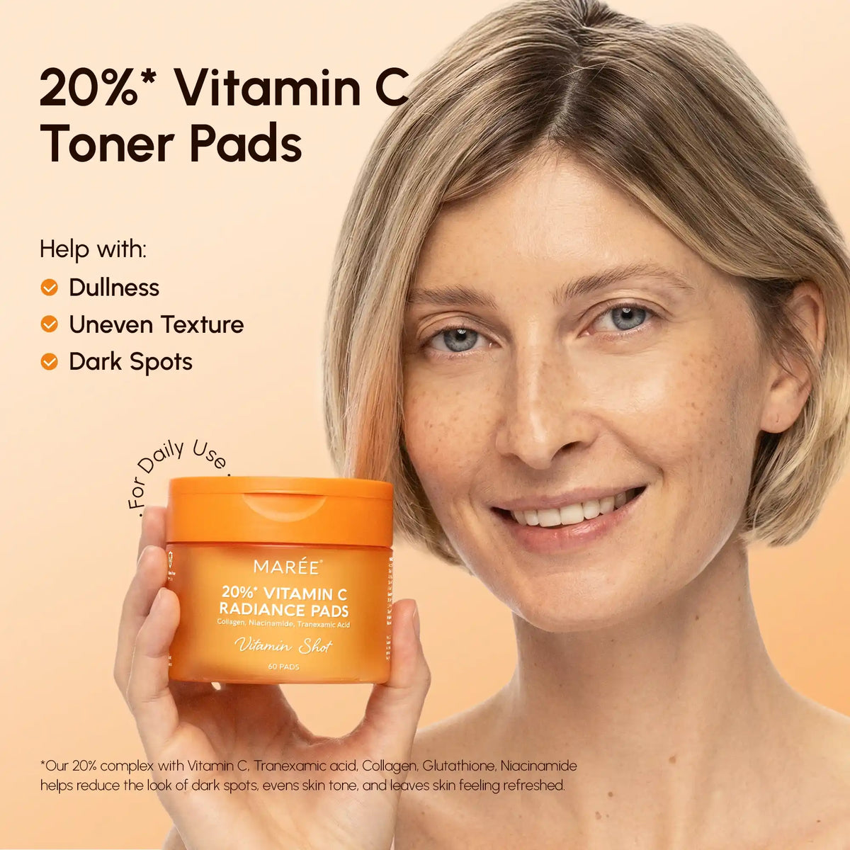 Dark Spot Fading Vitamin C Pads by Maree — product image 2