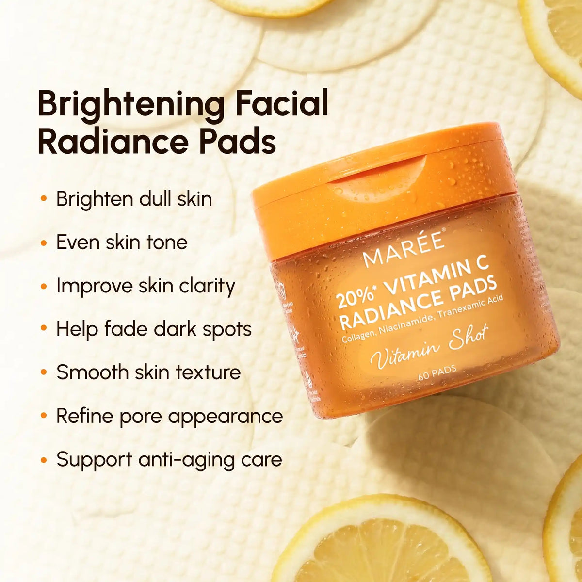 Dark Spot Fading Vitamin C Pads by Maree — product image 3